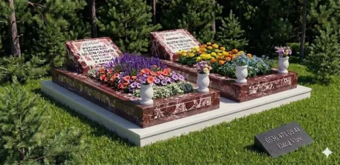 Elazığ Vişne Desenli Mezar Yapımı